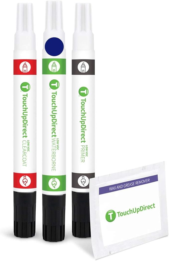 TouchUpDirect L6 Kona Blue Compatible with Ford Exact Match Touch Up Paint Combo - Preferred Kit