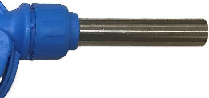 Poly/Plastic Manual Nozzle with Stainless Steel Spout | Built-in ¾” barbed swivel | 19mm Stainless Steel Spout | DEF Nozzle | Water | Antifreeze