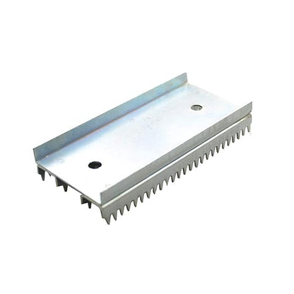 Buff Rake Metal Plate Replacement Buffing Wheel Rake Teeth with 2 Set Screw