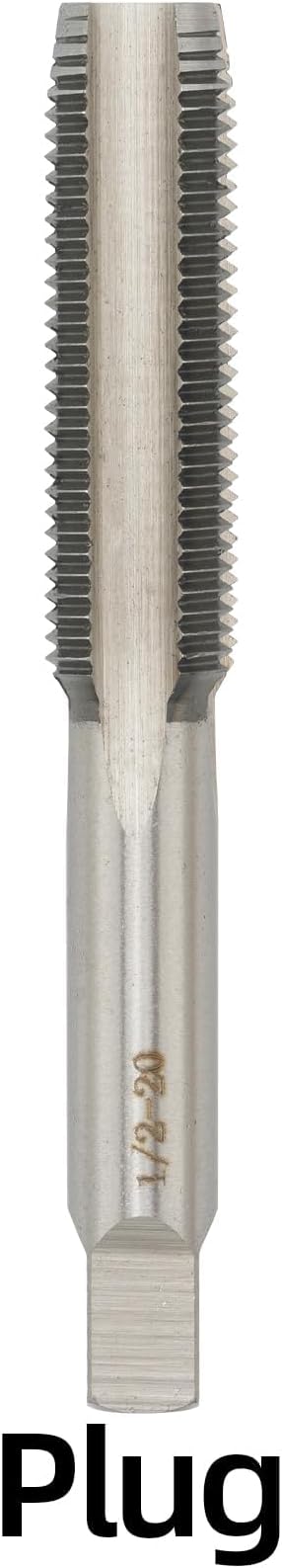 1/2-20 Hand Tap, Right Hand 1/2 x 20 Threading Hand Tap 1Pair