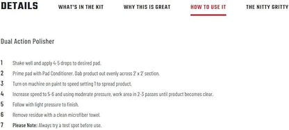 Chemical Guys Gap VKIT 101 V36 Optical Grade Cutting Polish and V38 Final Polish, 16 Ounce, 2 Items