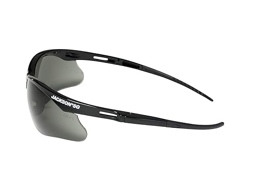 Jackson Safety SG Safety Glasses – Eye Protection for Men and Women – ANSI Z87.1 (Pack of 12)