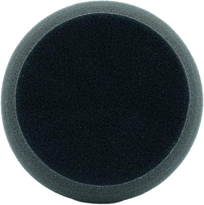 3D Black Foam Finishing Pads, 2-Pack | Professional Grade | Maximizes Paint Gloss and Polish | Soft Detailing Finish | 3.5” Round