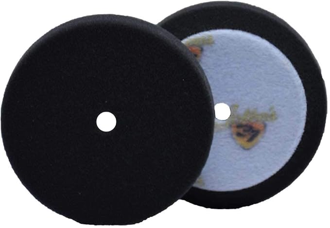 McKee's 37 MK37-72375-1610 Redline Black Foam Finishing Pad (3.75 Inch)