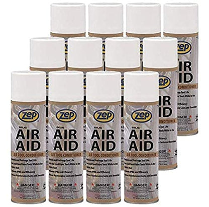Zep AirAid Air Tool Conditioner, Protective Coating, and Rust Inhibitor 20 Ounce 940201 (Case of 12) This Product is for Business Customers Only