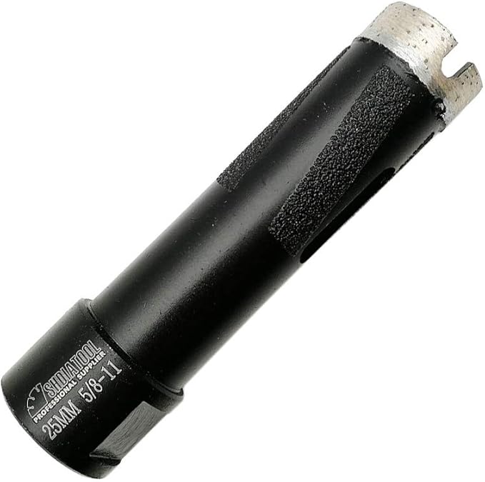 SHDIATOOL Diamond Core Drill Bits 1 Inch for Hard Stone Concrete Marble Granite Brick Laser Welded Dry or Wet Hole Saws 25mm