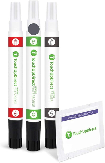 TouchUpDirect M3/P8Y Magnetite Gray Metallic Compatible with Subaru Exact Match Touch Up Paint Combo - Preferred Kit