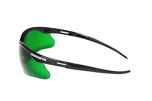 Jackson Safety SG Safety Glasses – Eye Protection for Men and Women – ANSI Z87.1 (Pack of 12)