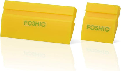 FOSHIO Mini Squeegee Window Film Tools,Rubber Squeegee Water Blade Decal Wrap Applicator Car Home Tint