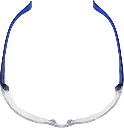 BISON LIFE Safety Glasses - Scratch Resistant Wrap Around Eyewear, Polycarbonate ANSI Z87.1 Impact Resistant Lens