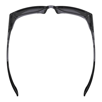 Ergodyne Skullerz SIXTEN Safety Glasses with Side Shields, Anti Fog + Anti Scratch, ANSI z87.1 with Protective Microfiber Eyewear Cleaning & Storage Bag