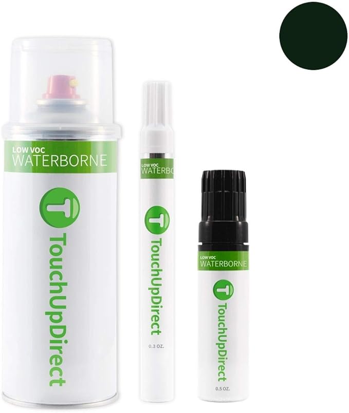 TouchUpDirect UA/UD Black Ebony Compatible with Ford Exact Match Touch Up Paint Aerosol - Platinum Kit