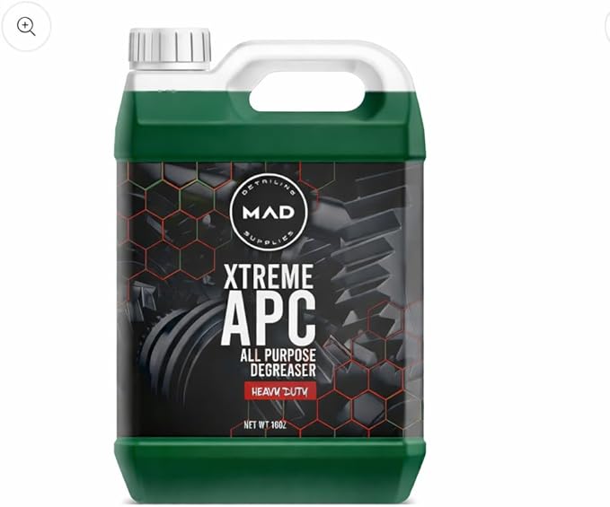 MAD XTREME All Purpose Cleaner Heavy Duty Degreaser for Cars, Trucks, SUVs, Jeeps, Motorcycles, RVs & More, 1 Gallon