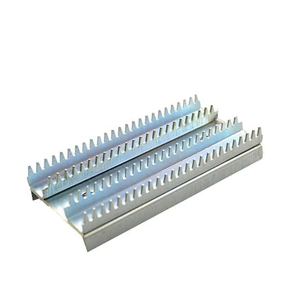 Buff Rake Metal Plate Replacement Buffing Wheel Rake Teeth with 2 Set Screw