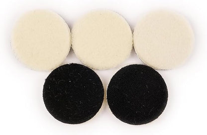 MaxShine Mini Cordless Polisher Pads Kit – Complete 1.5" & 2" Foam, Wool & Microfiber Pads Set – Cutting, Polishing & Finishing Pads for Mini Polishers – Professional Paint Correction Kit