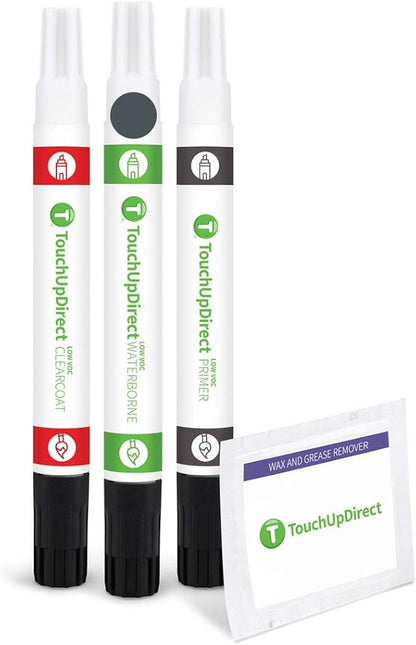 TouchUpDirect ME Abyss Gray Compatible with Ford Exact Match Touch Up Paint Combo - Preferred Kit