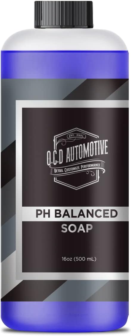 Ceramic pH Balanced Car Soap (safe for coated cars, trucks, bikes, and boats)