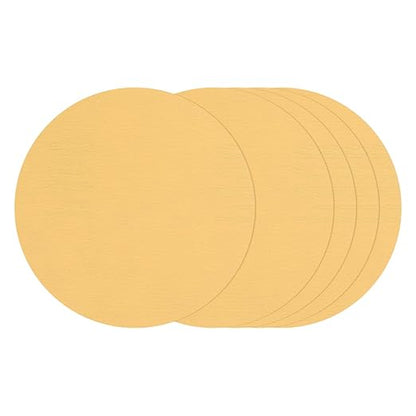 Kozelo 25 Pcs Sanding Discs 3 Inch 800 Grit Hook and Loop Random Orbital Sandpapers Suitable for Drywall Sander Wood Metal Furniture, Yellow