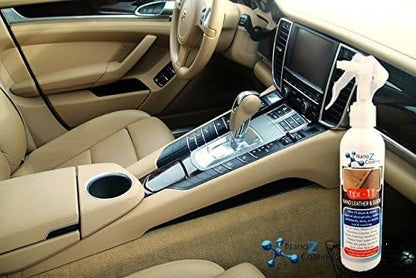 Nano Leather and Suede Hydrophobic Spray, Water and Stain Repellent, Waterproofing for Boots, Car Seats, Furniture, Jackets, Shoes, Bags and More (67.63 fl.oz)