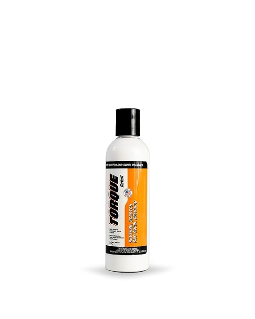 TORQUE DETAIL Reverse Car Scratch Remover & Paint Scratch Repair - Removes Water Spots & Paint Swirls - Fix Deep Scratches & Polish with All-in-One Paint Correction Compound That Works by Hand