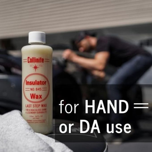 Collinite No. 845 Insulator Wax & Towel Combo