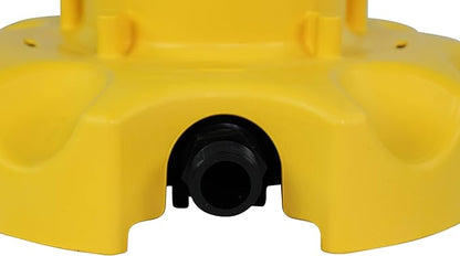 WAYNE - WaterBUG AUTO 1/4 HP 1900 GPH Auto On/Off Submersible Pump with Multi-Flo Technology - Water Removal and Transfer Pump, Yellow