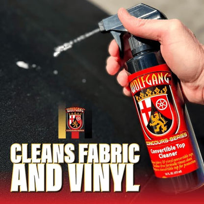 WOLFGANG CONCOURS SERIES Convertible Top Cleaner | Spray-On Cleaner for Fabric & Vinyl Tops | Prepares Surfaces for Treatment | WG-2650 | 16 oz