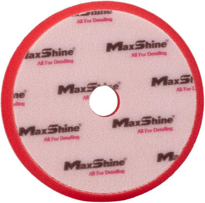 Maxshine 5” Universal High Foam Finishing Polishing Pad with Center Hole | Professional Foam Pad for Car Detailing, Paint Refinement & Enhancement | Removes Heavy Defects, Swirls & Scratches