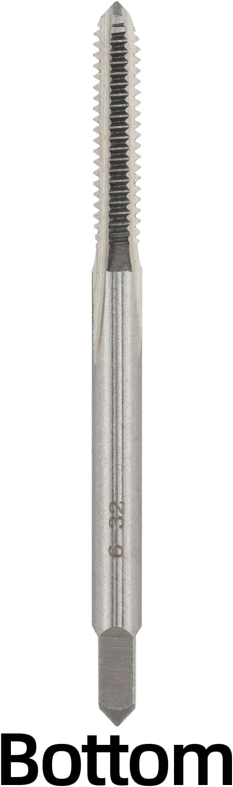 6-32 UNC Hand Tap Right Hand, 6 x 32 Threading Hand Tap 3Pcs