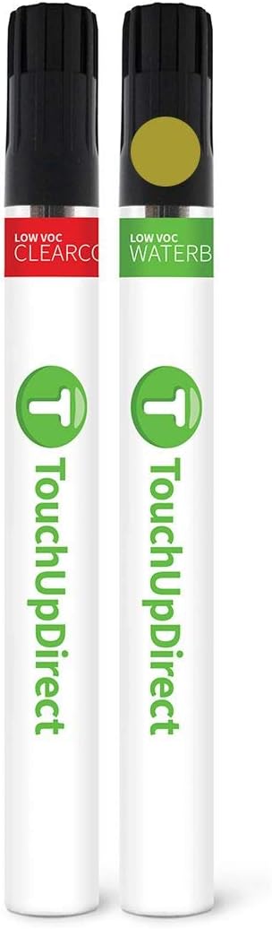 TouchUpDirect UCG Plasma Yellow Compatible with Subaru Exact Match Touch Up Paint Brush - Essential Kit