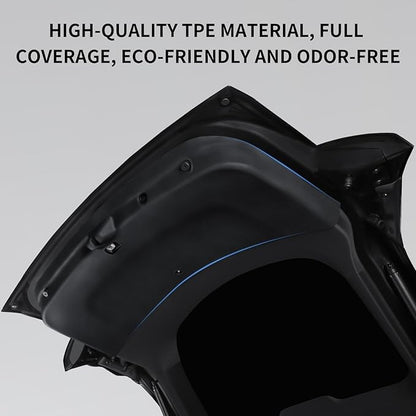 SHINELINERS Tailgate Protective Mat for Tesla Model Y Juniper 2025-2026, Trunk Cargo Liner, Rear Door Back Protection