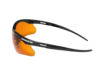 Jackson Safety SG Safety Glasses – Eye Protection for Men and Women – ANSI Z87.1 (Pack of 12)