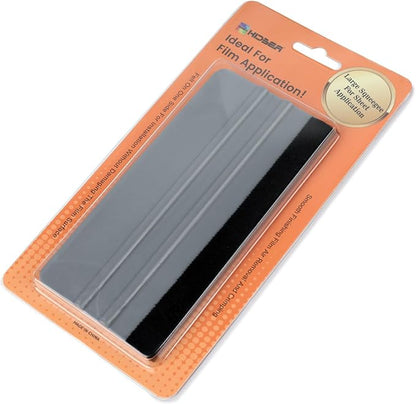HIDBEA Window Felt Squeegee Tool, Vinyl Scraper for Window Privacy Film, Wallpaper and Car Glass, Tint Squeegee Installation Tool Protection Scratches Film Soothing, 5.9 * 3.1 Inch, Grey