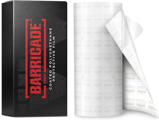VViViD Barricade Premium 8 Year Clear Gloss Paint Protection Film (6" x 120")