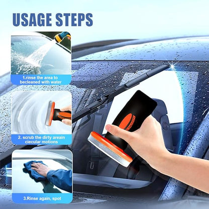 2026 New Handheld Glass Oil-Film Remover, Car Glass Oil Film Cleaner, Glass Compound with Cleaning Board for Safe Driving (4)