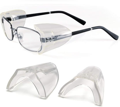 Pyramex Slip-On Clear Side Shield for Added Protection on Safety Glasses (2)