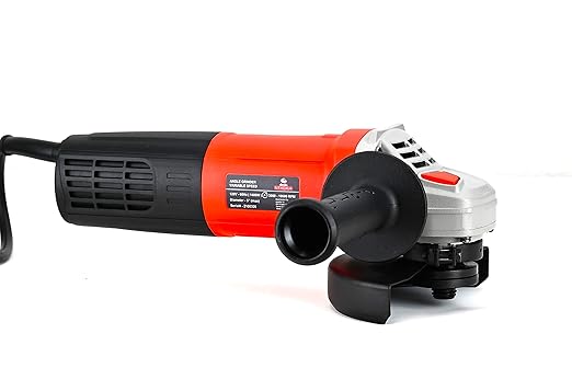 StadeaSet 5" Variable Speed Angle Grinder Polisher with Dry Polishing Kit - Stone Concrete/Tile Electric Power Cutting Slow SpeedTool - 1400 W, 3000-10000 RPM