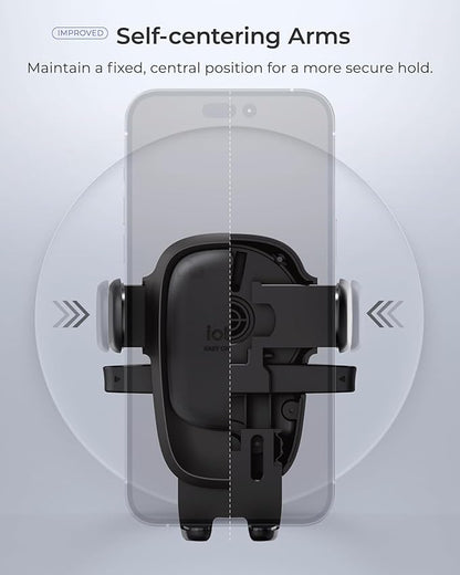 iOttie Easy One Touch Advanced Universal Car Mount Dashboard & Windshield Suction Cup Phone Holder for iPhone, Samsung, Google, All Smartphones