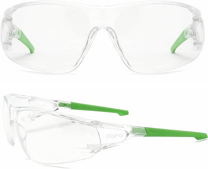 Alsenor Anti Fog Goggles Wrap-Around Shooting Safety Glasses Blue Light Blocking Protective Eyewear ANSI Z87 Cycling Glasses