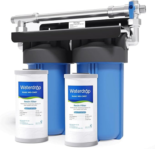 Waterdrop Spotless Car Wash System with Resin, Deionized Water System, Spot Free, Works for All Vehicles, RV, Motorcycles, Windows, Boats, Planes and More, No Towel Drying
