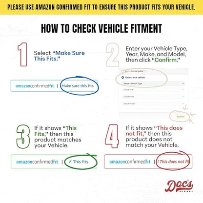 Doc's Diesel CCV Filter D804418 | Compatible with RAM 6.7L Cummins 2500, 3500, 4500, 5500 2007.5+ | Replaces CV52001