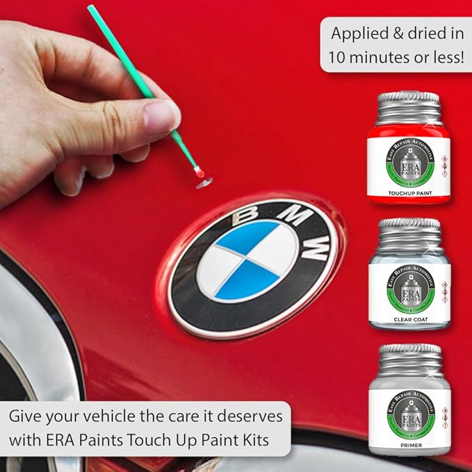 ERA Paints HP - Hi Performance White for FORD Exact Match Automotive Touch Up Paint Jar - Pro Kit