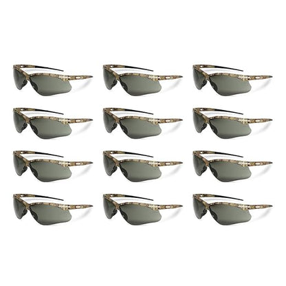 Jackson Safety SG Safety Glasses – Eye Protection for Men and Women – ANSI Z87.1 (Pack of 12)