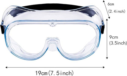 YunTuo 10 Pack Anti-fog Protective Safety Goggles,Safety Glasses,For Industrial,Family Work