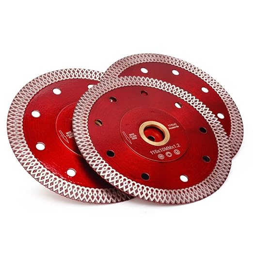 3 Pcs/Lot 4.5" Tile Blade Super Thin Porcelain Diamond Saw Blade for Porcelain Tile Granite