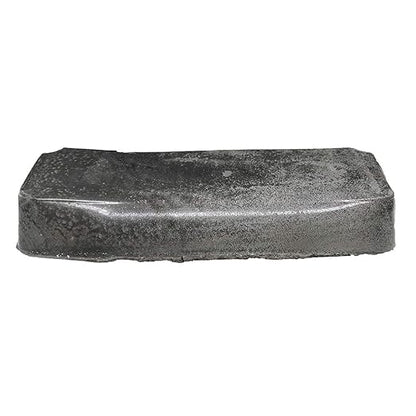Benchmark Abrasives Buffing Compound for Coarse Buffing, Metal Polishing Compound for Buffing Wheel, Stainless Steel Scratch Remover Buffing Bar for Deburring on Metals, 1 Pound Bar (Black Emery)