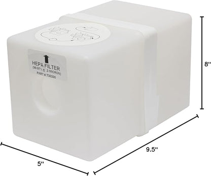 Atrix 730333 Plus Replacement HEPA Filters for Express Vacuum Series, 1-Quart (2-Pack)