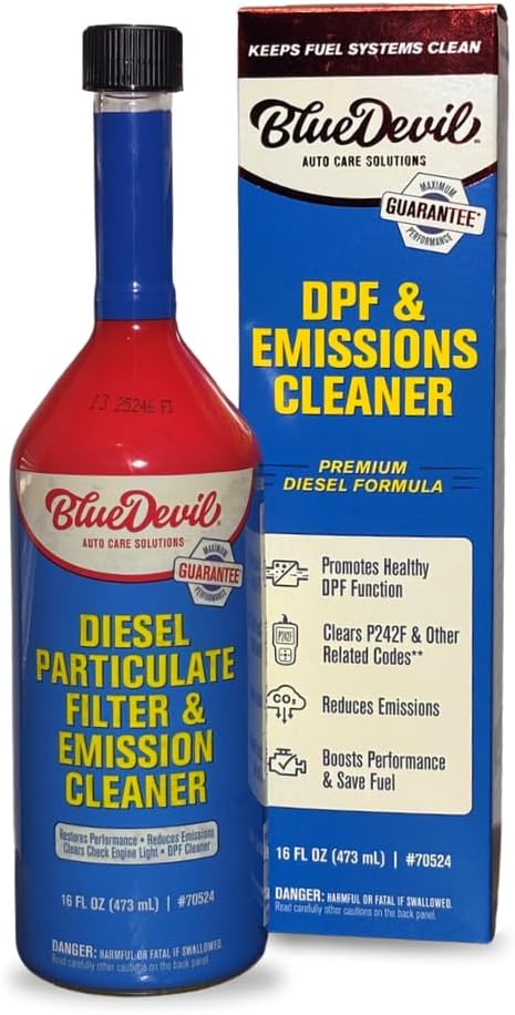 BlueDevil 70524BD Diesel DPF & Emissions Cleaner - 16 Ounce