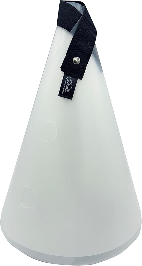 Jokari Adjustable Tire Cleaning Shield, Fits 13-22 Inch Tires, Protects Rims and Hubcaps from Overspray, Durable Plastic Cone with Hand Strap for Easy Use and Accuracy