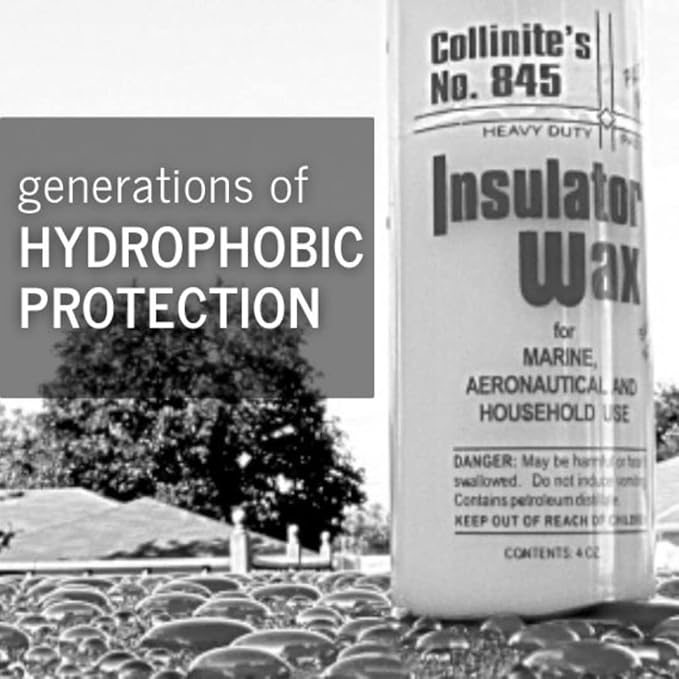 Collinite No. 845 Insulator Wax & Towel Combo